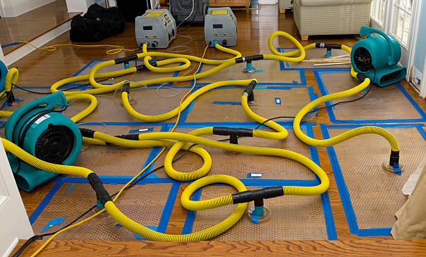 Professional Flood Damage Restoration technician working in Canonsburg, PA